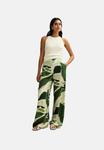 Брюки New Look WIDE LEG, Green Pattern/Mottled Green - фото