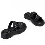 Шлепанцы женские Jessica Sophia, черный - фото 2