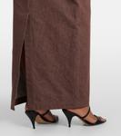 Юбка макси из хлопка Pianosa Max Mara, Rock Braun - фото 5