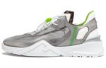 Мужские кроссовки Fendi Runner, серый/зеленый - фото