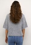 Вязаный свитер EMILIE CROPPED PULLOVER Kaffe, серый - фото