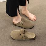 Закрытые тапочки для женщин Medd, коричневый - фото 4