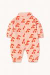 Детский комбинезон CHERRIES POLAR ONE-PIECE Tinycottons, оранжевый - фото 2