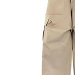 WE11DONE Брюки карго унисекс коричневые - фото 8