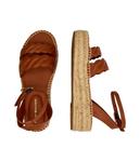 Кожаные сандалии Tommy Hilfiger, коричневый - фото 4