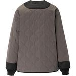 Куртка стеганая унисекс цвета хаки Onitsuka Tiger - фото 3