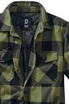Переходная куртка Brandit Lumberjacket, черный/оливковый - фото 2