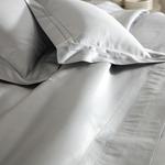 Пододеяльник Frette Doppio Ajour из сатина 230x230, серый - фото 4