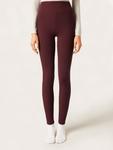 Узкие леггинсы CALZEDONIA, бордовый - фото 2