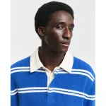 Свитер Gant Rugger half zip, синий - фото 4