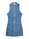 Мини платье Bershka, Blue denim - фото