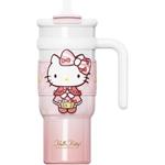 Echos Hello Kitty Ice King термостакан 900 мл Sanrio, розовый белый - фото