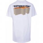 OFF-WHITE Футболка мужская серая белая - фото 4