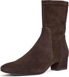 Женские модные ботинки Aquatalia Stassi, Espresso Suede - фото