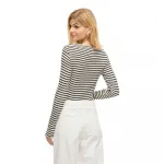 Лонгслив Vila Rika, черный - фото 2