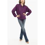 Фиолетовая лайкровая рубашка Woolrich, Purple - фото 4