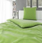 Двустороннее Постельное белье мила сатин Bio:Vio, зеленый - фото