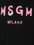 Толстовка с логотипом MSGM Kids, черный - фото 3