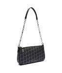 Сумка женская на плечо Michael Kors Empire с принтом на цепочке, серый - фото 4