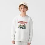 Свитшот школьный Jeep, цвет хиттер грей - фото 10