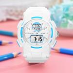 Disney Часы Mickey Series Electronic Movement TPU Strap Watch Unisex White Dial - фото 3