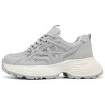 DAPHNE Серые женские кроссовки на платформе, цвет Gray - фото