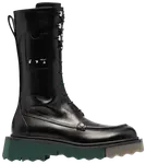 Ботинки Off-White Wmns Sponge Combat Boot 'Black', черный - фото