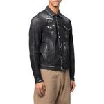 DSQUARED 2 Джинсовая куртка мужская черная, Black - фото 4