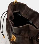 Сумка через плечо Château Treasures из кожи Chloé, Kohl Brown - фото 3