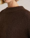 Свитер WE Fashion, темно-коричневый - фото 5
