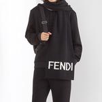 Вязаный шарф унисекс FENDI - фото 3