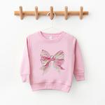 Кофта с принтом и бантом The Juniper Shop, Pink - фото 3