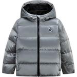 Jordan Down Jacket Air Silver Gray Children Aged 3 7 Years Old - фото