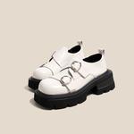 Лоферы женские Ouumeis, черный - фото 2