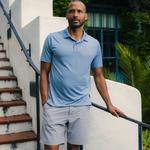 Поло Elevate Free Fly, синий - фото 4