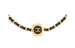 CHANEL Металлическое колье женское черное - фото 4