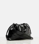 Фламенко большая кожаная сумка через плечо Loewe, черный - фото 4