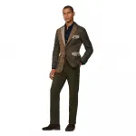 Брюки Hackett Cavalry Twill chino, зеленый - фото 5