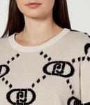 Свитер Regular fit Liu Jo Sport, желтый - фото 4