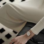 DW/DanielWellington Часы Daniel Wellington Petite Pressed Studio 24mm, Classic Premium Blue Box - фото 8