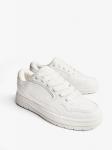 Кроссовки Bershka, White - фото 6