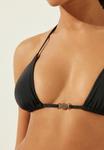 Топ бикини Calzedonia MINIMAL FIT, Black/Black - фото 4