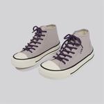 Холщовые кеды женские высокие Semir, бежевый - фото 13