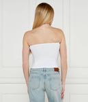 Футболки Cropped fit Calvin Klein Jeans, белый - фото 3