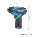 Дрель электрическая Makita DF030DZ Bare Metal, 10mm - фото 8