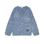 GANNI SS25 Вязаный свитер Women's Light Indigo - фото