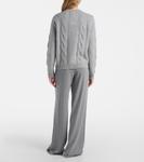 Кардиган Gwyneth с узором "косичка" Lisa Yang, Cloudy - фото 3