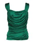 Топ Dolce&Gabbana, изумрудно-зеленый - фото