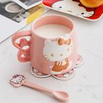 Sanrio Кружка Hello Kitty розовая 420 мл - фото 4