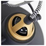 Торшер Mexlite, 14x14x172 см, черный/золотой - фото 3